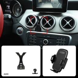 Mobilhållare Mercedes-Benz  2011-2019 / B-grade GLA 2015-2019 / CLA 2013-2019 / A-grade 2013-2018