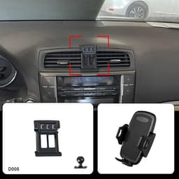 Puhelinteline Lexus IS 2006–2011 – autokohtainen asennus ilman porausta
