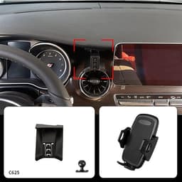 Mobilholder Mercedes-Benz V-Klasse modeller 2016-2021