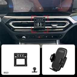 Mobilhållare BMW 3 Series 2023-2024 / BMW i3 / i4 2022 G20 / G21 / I01 / G26 BEV