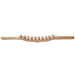 Ergonomisk Gua Sha Massagepind i Træ