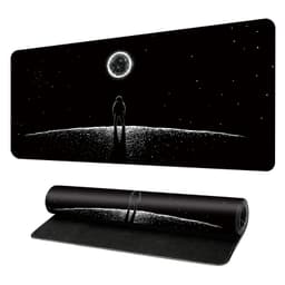 Vanntett gummimusematte for internettkafeer, hjem, kontorer L Astronaut