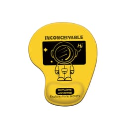 Ergonomisk musematte med håndleddstøtte - komfortabel og sklisikker Flerfarget 1