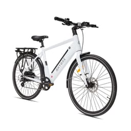 Losso City 2025 – Urban elcykel med 48 V 14 Ah Samsung-batteri – Elfenbenshvid