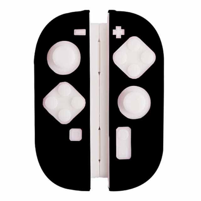 1 par silikone-etui kompatibel med Nintendo Switch 2 controller - Sort