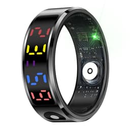 Vandtæt Smart Ring Søvntracker Blodilt Pulsmåler Opladningsetui - Størrelse 12