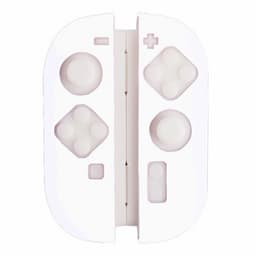 1 par kompatibelt med Nintendo Switch 2-kontroller silikondeksel - hvitt
