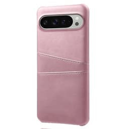 SKALO Google Pixel 10 Pro XL PU-Läder Korthållare Skal - Roséguld