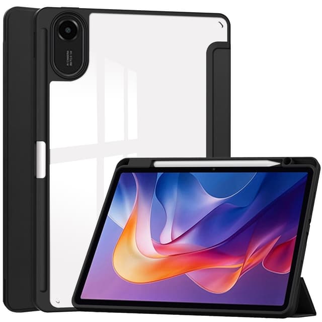 SKALO Xiaomi Redmi Pad 2 Trifold Fodral Transparent Baksida