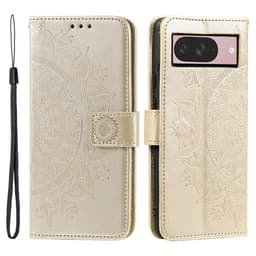 SKALO Google Pixel 10 Mandala Flip Cover - Guld