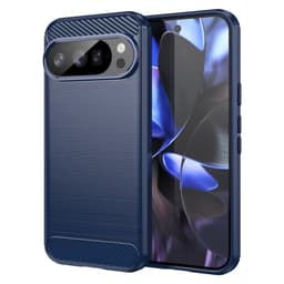 SKALO Google Pixel 10 Pro Armor Carbon Suojakuori - Sininen