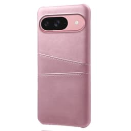 SKALO Google Pixel 10 Pro PU-Læder Kortholder Cover - Rosa guld