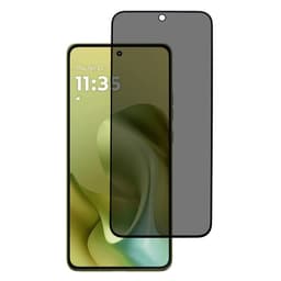 SKALO Motorola Moto G86 Power 5G Privacy Hærdet Glas Skærmbeskyttelse - Sort
