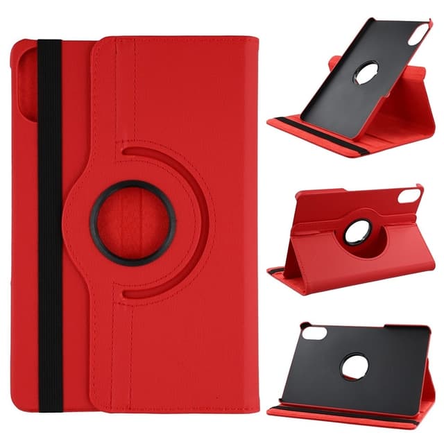 SKALO Xiaomi Redmi Pad 2 360 Litchi Fodral - Röd