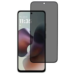SKALO Motorola Moto G56 5G Privacy Karkaistu Lasinäytönsuoja - Musta