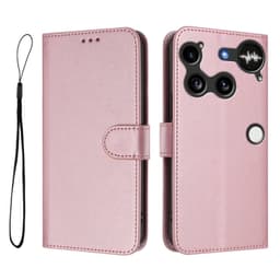 SKALO Nothing Phone (3) PU-Læder Flip Cover - Pink