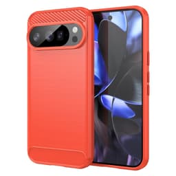 SKALO Google Pixel 10 Armor Carbon Cover - Rød