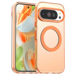 SKALO Google Pixel 10 Candy Series Hybrid Suojakuori - Oranssi