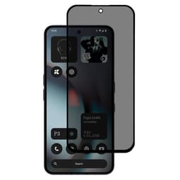 SKALO Nothing Phone (3) Privacy Hærdet Glas Skærmbeskyttelse - Sort