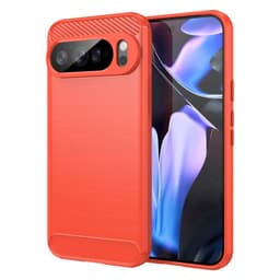 SKALO Google Pixel 10 Pro XL Armor Carbon Cover - Rød
