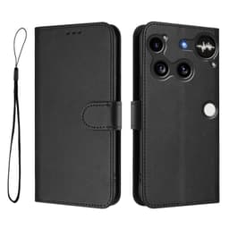 SKALO Nothing Phone (3) PU-Læder Flip Cover - Sort