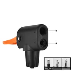 Sykkelpumpe oppblåsbar dyseadapter