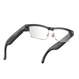 Intelligente AI-briller (gullramme) med 8MP kamera og støyreduksjon Gjennomsiktig