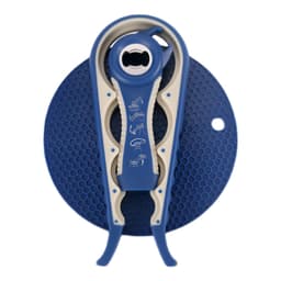 3-delat öppningsset: 4-i-1 burk- och flasköppnare Marine blå