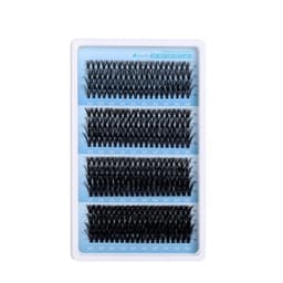 16 rivin yksittäiset ripsikimput - 30P+40P+50P+60P sekoitus, volyymiripsienpidennykset