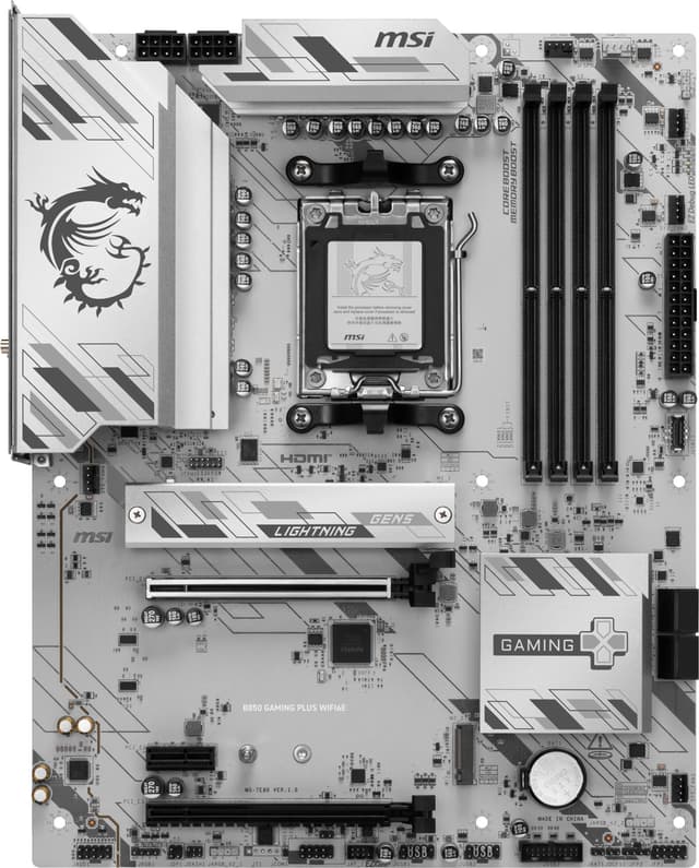 MSI B850 GAMING PLUS WIFI6E bundkort