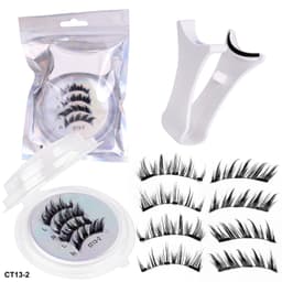 Magnetiska ögonfransar med applikator - CT13-2, 2 par