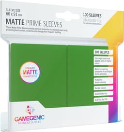 GameGenic Matte Prime sleeves (grön)