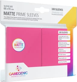 GameGenic Matte Prime sleeves (pinkki)