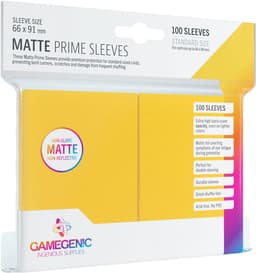 GameGenic Matte Prime sleeves (gul)