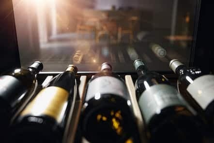 Glasdør med UV-beskyttelse