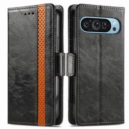 SKALO Google Pixel 10 Pro CASENEO 002 Premium Flip Cover - Sort