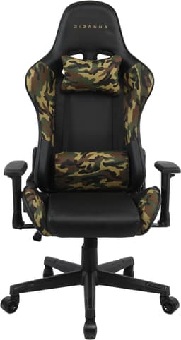 Piranha BITE v2 gamingstol (grønn camo)
