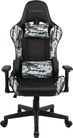 Piranha BITE v2 gamingstol (grå camo)