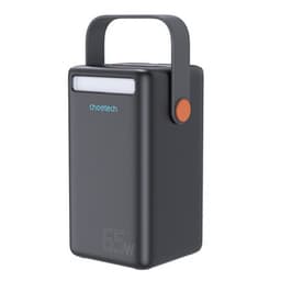 Choetech B664 Mini Power Station, powerbank 50000mAh 65W (musta)