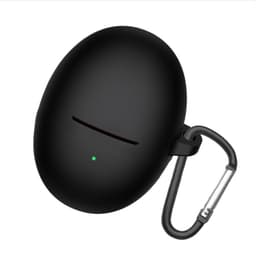 Silikonisuojakotelo yhteensopiva Huawei Freebuds 5i Bluetooth -kuulokkeiden kanssa Musta