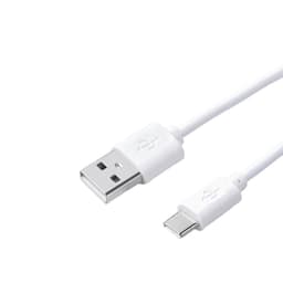 2-Pack 1,5 M Micro USB-kabel, 2A hurtigladekabel Hvit