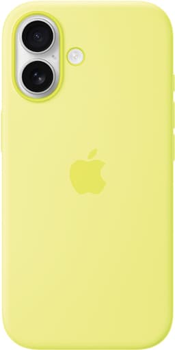 Apple iPhone 17 silikondeksel med MagSafe - Neon Yellow