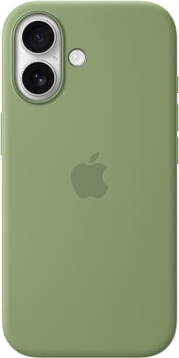 Apple iPhone 17 Silikone Cover med MagSafe - Lysegrøn Mos
