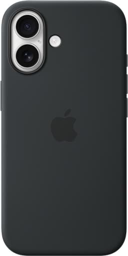 Apple iPhone 17 silikonfodral med MagSafe - Svart