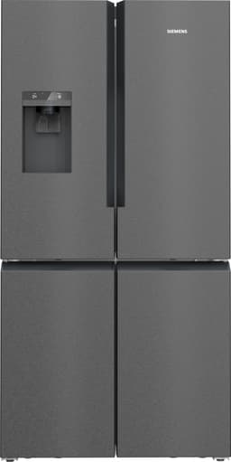 Siemens Side-by-side KF96DPXEA (Sort rustfrit stål)