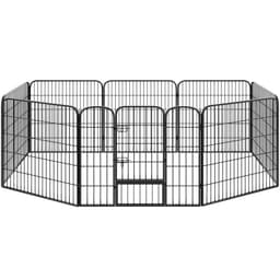 tectake Valphage 8 sektioner 210 x 80 x 80 cm Grå