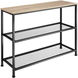 tectake Hylla Bristol 100 x 30 x 81 cm Industriellt Lätt Trä, Ek Sonoma