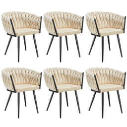 Set matsolar Astano i sammet, knutdesign