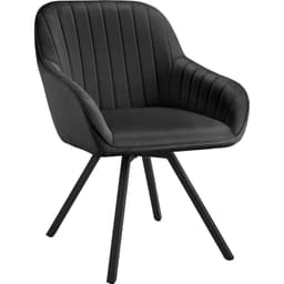Drejelig velour stol Snug, polstret