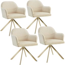 Stol Lona, velour med polstring